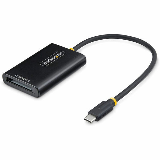 StarTech.com USB-C CFexpress Type B Card Reader, Portable USB 3.2 (10Gbps) Memory Card Reader, USB Type-C to CF Express 2.0 Adapter 1B-USB-C-CFE-ADAPTER