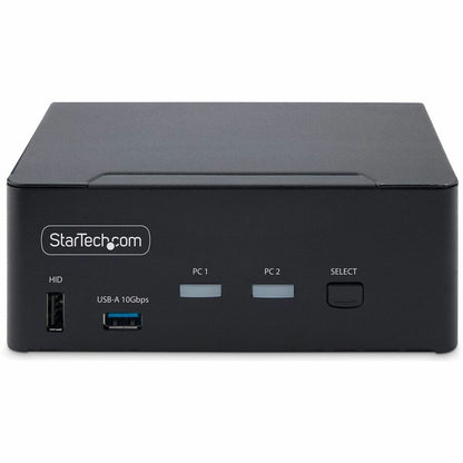 StarTech.com 2-Port Dual-Monitor DisplayPort 1.4 KVM Switch, 8K 60Hz / 4K 144Hz, 2x USB 10Gbps Ports, Hotkey Switching, TAA Compliant P2CDD143-KVM-SWITCH