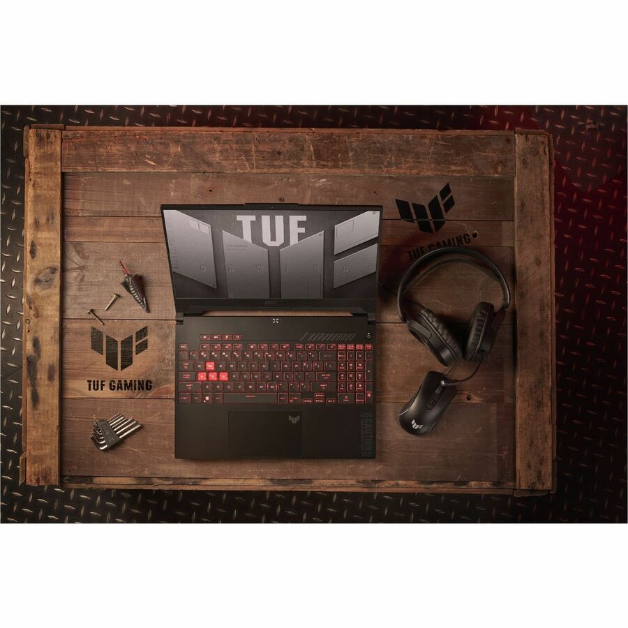 TUF Gaming A15 FA507 FA507NV-DS71-CA 15.6" Gaming Notebook - Full HD - AMD Ryzen 7 7735HS - 16 GB - 1 TB SSD - English Keyboard FA507NV-DS71-CA