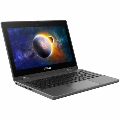 Asus BR1100F BR1100FKA-EN61T-CA 11.6" Touchscreen Convertible 2 in 1 Notebook - HD - Quad-core (Intel Pentium Silver N6000) - 8 GB - 128 GB Flash Memory - Dark Gray BR1100FKA-EN61T-CA