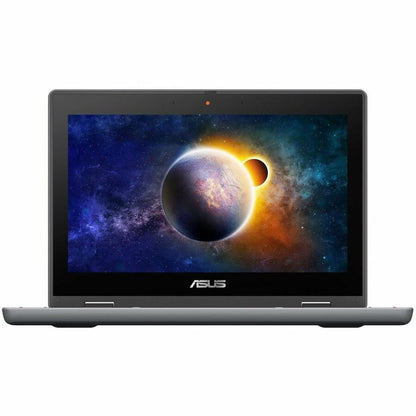 Asus BR1100F BR1100FKA-EN61T-CA 11.6" Touchscreen Convertible 2 in 1 Notebook - HD - Quad-core (Intel Pentium Silver N6000) - 8 GB - 128 GB Flash Memory - Dark Gray BR1100FKA-EN61T-CA