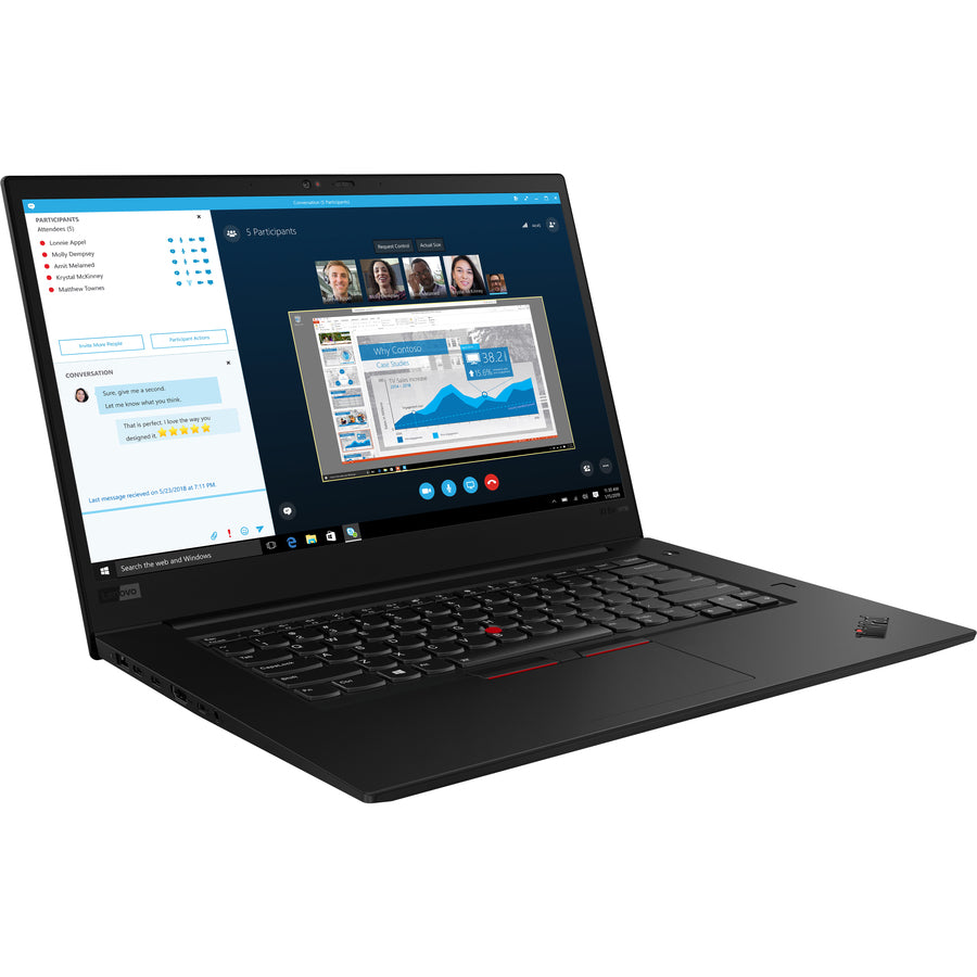 Lenovo ThinkPad X1 Extreme Gen 2 20QV0008CA 15.6" Notebook - Intel Core i7 9th Gen i7-9850H - 32 GB - 512 GB SSD - French Keyboard - Midnight Black 20QV0008CA