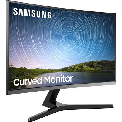 Samsung 32" Class Full HD Curved Screen LCD Monitor - 16:9 - Dark Blue Gray LC32R500FHNXZA