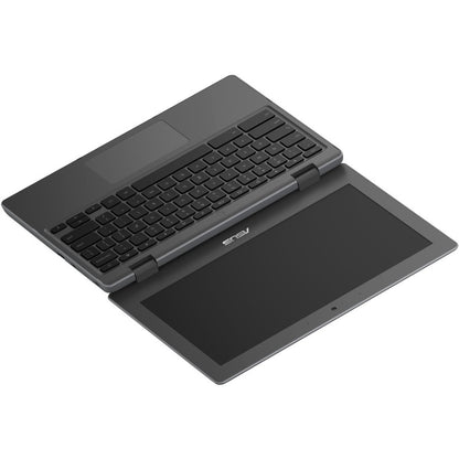 Asus Chromebook Flip CR1 CR1100FKA-C3S-CB 11.6" Touchscreen Convertible 2 in 1 Chromebook - HD - Intel Celeron N5100 - 8 GB - 64 GB Flash Memory - Dark Gray CR1100FKA-C3S-CB