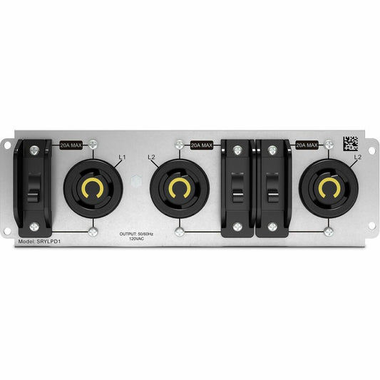 APC by Schneider Electric Backplate Kit with 3x NEMA L5-20R Outlets for Smart-UPS Modular Ultra SRYLPD1