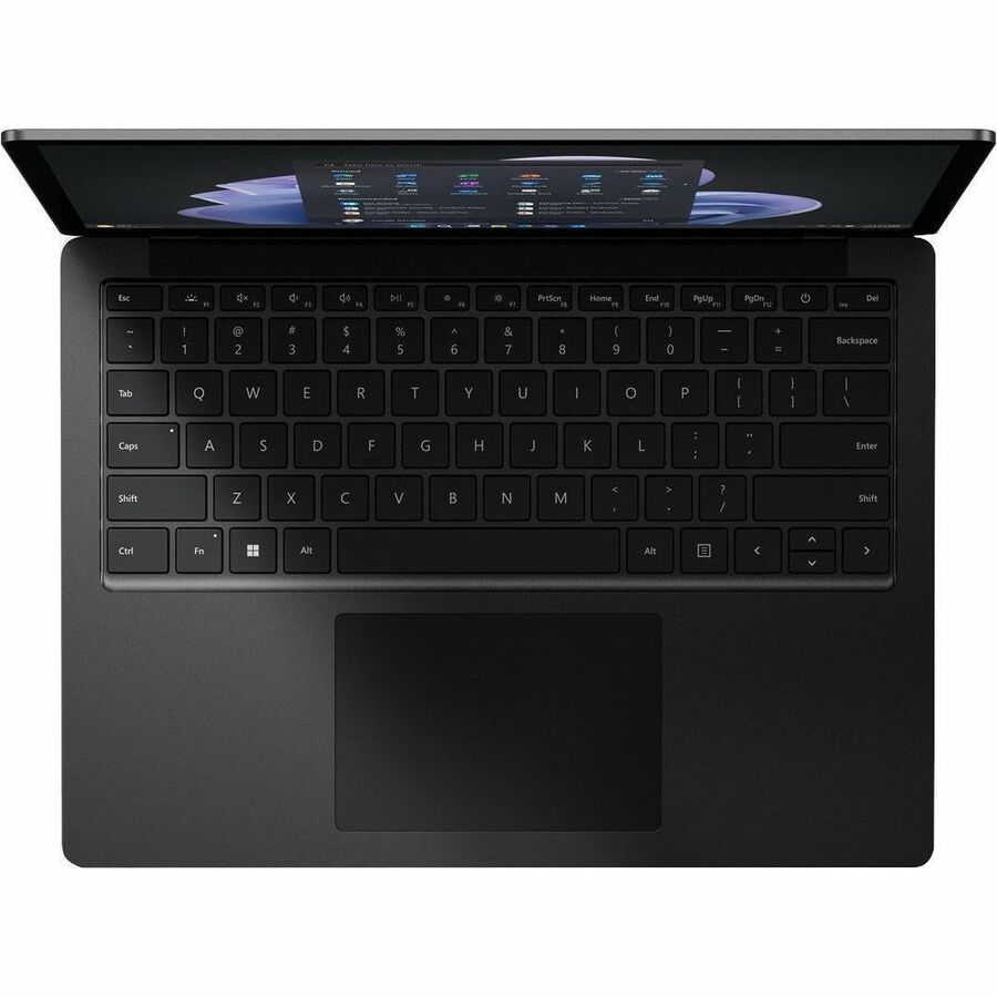 Microsoft Surface Laptop 5 13.5" Touchscreen Notebook - Intel Core i7 12th Gen i7-1255U - Intel Evo Platform - 16 GB - 512 GB SSD - English, French Keyboard - Matte Black RBH-00027