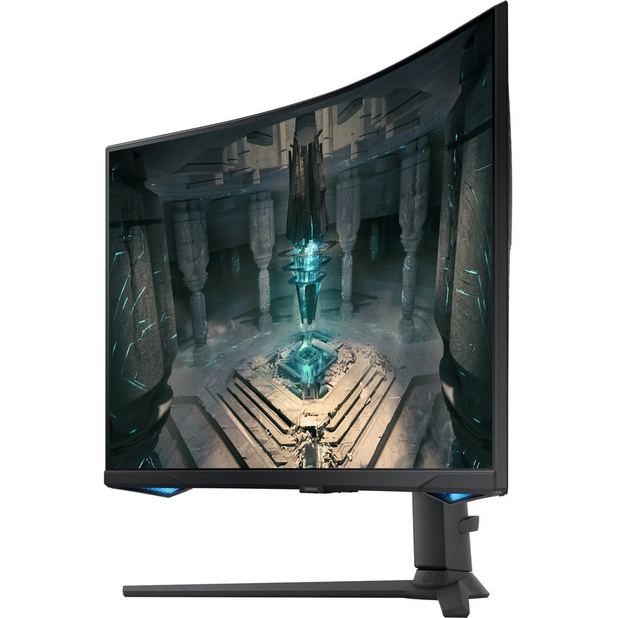 Samsung Odyssey G6 S27BG652EN 27" Class WQHD Curved Screen Smart Gaming LCD Monitor - 16:9 - Black LS27BG652ENXGO