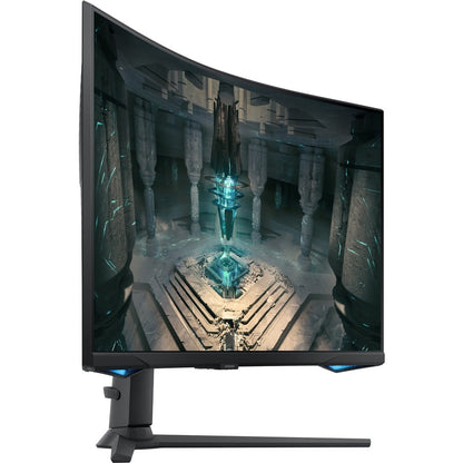 Samsung Odyssey G6 S27BG652EN 27" Class WQHD Curved Screen Smart Gaming LCD Monitor - 16:9 - Black LS27BG652ENXGO