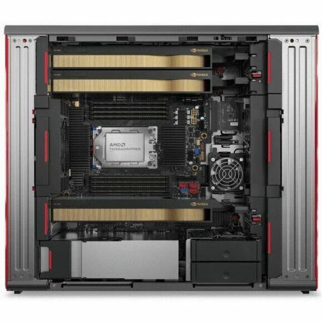 Lenovo ThinkStation P8 30HH002VCA Workstation - 1 x AMD Ryzen Threadripper PRO 7945WX - 16 GB - 512 GB SSD - Tower 30HH002VCA