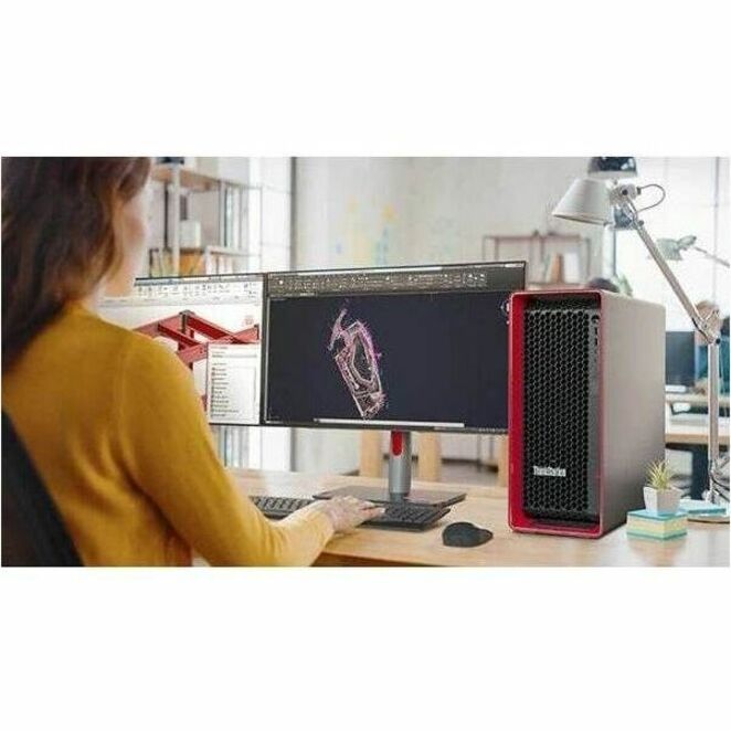 Lenovo ThinkStation P8 30HH002VCA Workstation - 1 x AMD Ryzen Threadripper PRO 7945WX - 16 GB - 512 GB SSD - Tower 30HH002VCA