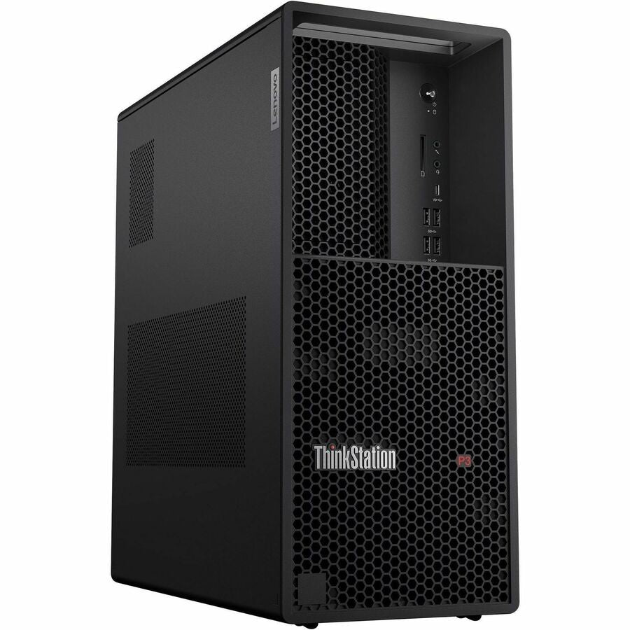 Lenovo ThinkStation P3 30GS00E0US Workstation - 1 x Intel Core i5 14th Gen i5-14600K - 32 GB - 1 TB SSD - Tower 30GS00E0US