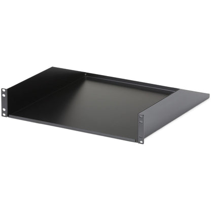 StarTech.com 2U Server Rack Cabinet Shelf - Fixed 18" Deep Cantilever Rackmount Tray for 19" Data/AV/Network Enclosure - Weight Cap. 125lbs/56kg CABSHELFHD