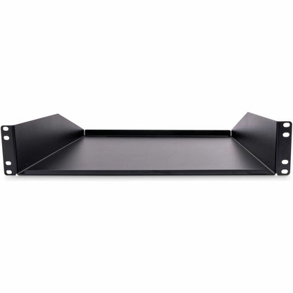 StarTech.com 2U Server Rack Cabinet Shelf - Fixed 18" Deep Cantilever Rackmount Tray for 19" Data/AV/Network Enclosure - Weight Cap. 125lbs/56kg CABSHELFHD