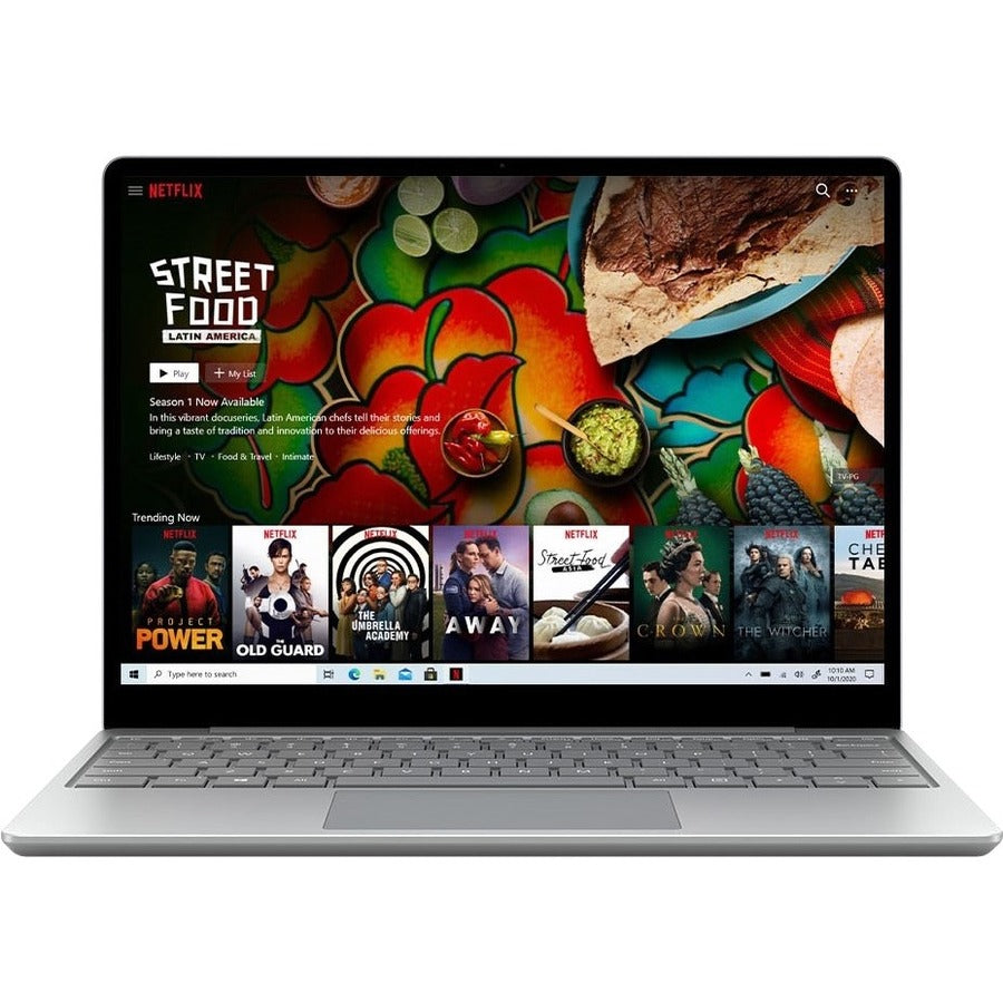 Microsoft Surface Laptop Go 12.4" Touchscreen Notebook - Intel Core i5 10th Gen i5-1035G1 - 4 GB - 64 GB Flash Memory - English Keyboard - Platinum 1ZO-00001