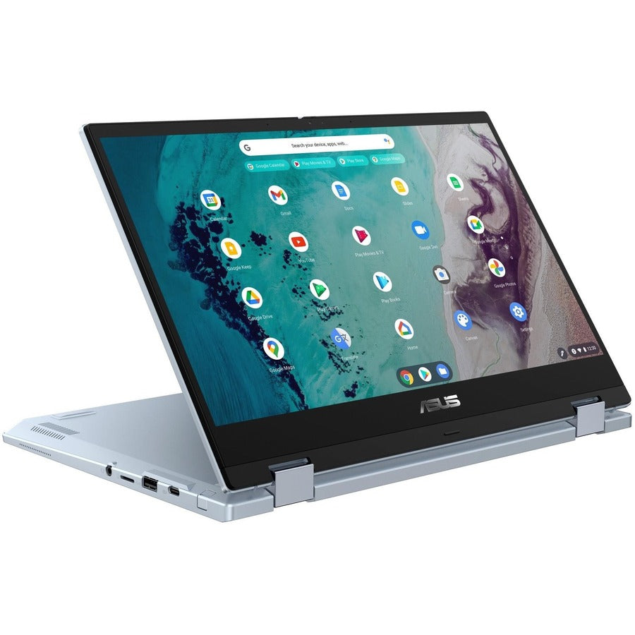 Asus Chromebook Flip CX3 CX3400FMA-DH31T-CA 14" Touchscreen Convertible 2 in 1 Chromebook - Full HD - Intel Core i3 11th Gen i3-1110G4 - 8 GB - 128 GB SSD - AI Blue CX3400FMA-DH31T-CA