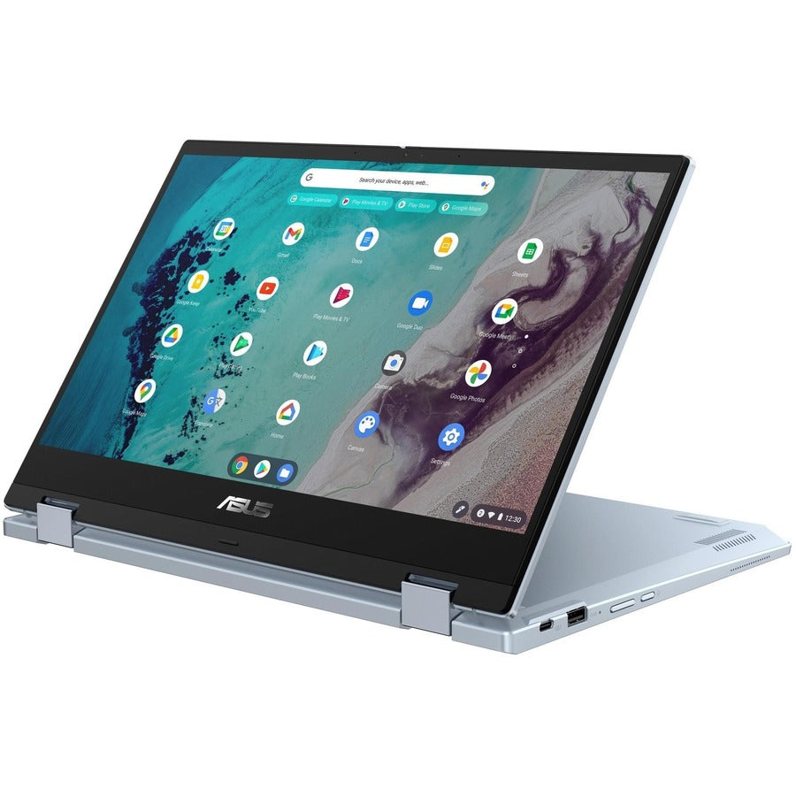 Asus Chromebook Flip CX3 CX3400FMA-DH31T-CA 14" Touchscreen Convertible 2 in 1 Chromebook - Full HD - Intel Core i3 11th Gen i3-1110G4 - 8 GB - 128 GB SSD - AI Blue CX3400FMA-DH31T-CA