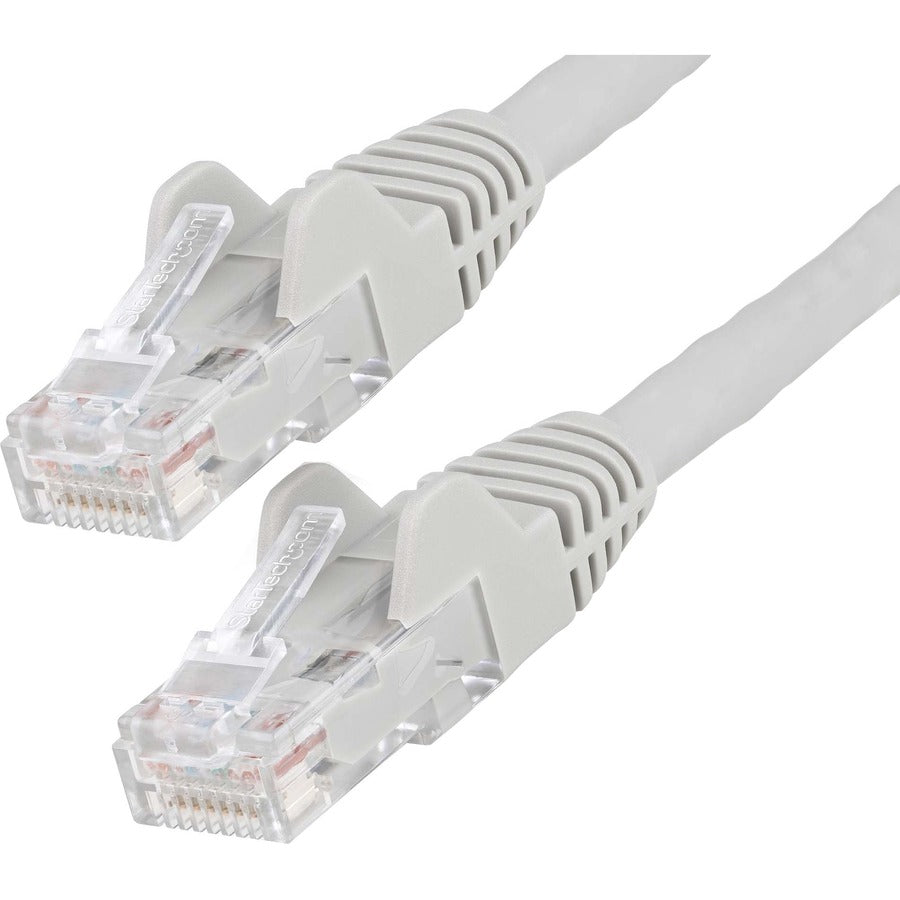 StarTech.com 2m CAT6 Ethernet Cable, LSZH (Low Smoke Zero Halogen), 10 GbE Snagless 100W PoE UTP RJ45 Grey CAT 6 Network Patch Cord, ETL N6LPATCH2MGR