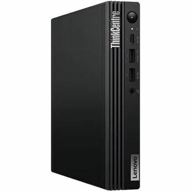 Lenovo ThinkCentre M75q Gen 5 12RQ000FUS Desktop Computer - AMD Ryzen 3 PRO 8300GE - 8 GB - 256 GB SSD - Tiny - Black 12RQ000FUS