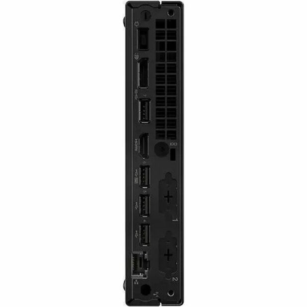 Lenovo ThinkCentre M75q Gen 5 12RQ000FUS Desktop Computer - AMD Ryzen 3 PRO 8300GE - 8 GB - 256 GB SSD - Tiny - Black 12RQ000FUS