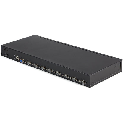 StarTech.com 8 Port 1U Rackmount USB KVM Switch Kit with OSD and Cables SV831DUSBUK