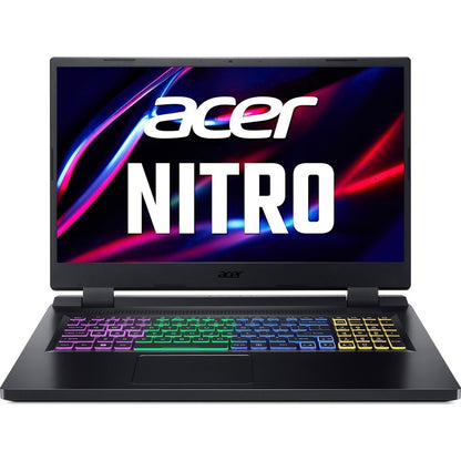 Acer Nitro 5 AN517-55 AN517-55-79QV 17.3" Gaming Notebook - Full HD - Intel Core i7 12th Gen i7-12700H - 16 GB - 1 TB SSD - English (US), French Keyboard NH.QFWAA.001