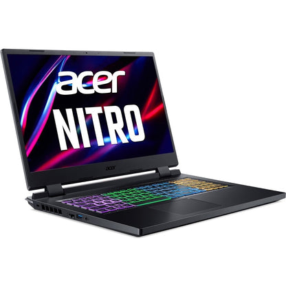 Acer Nitro 5 AN517-55 AN517-55-79QV 17.3" Gaming Notebook - Full HD - Intel Core i7 12th Gen i7-12700H - 16 GB - 1 TB SSD - English (US), French Keyboard NH.QFWAA.001