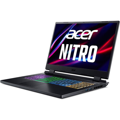 Acer Nitro 5 AN517-55 AN517-55-79QV 17.3" Gaming Notebook - Full HD - Intel Core i7 12th Gen i7-12700H - 16 GB - 1 TB SSD - English (US), French Keyboard NH.QFWAA.001