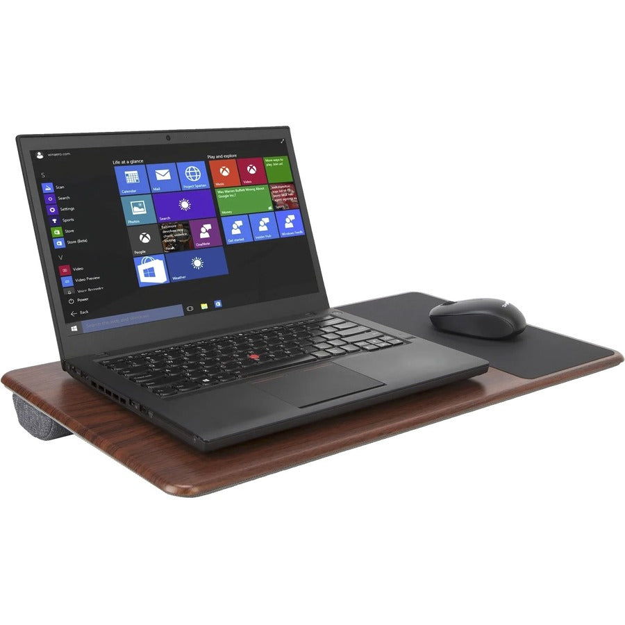 Targus All-Purpose Laptop Desk with Mouse Pad 15.6" (Black/Brown) AWE644BT