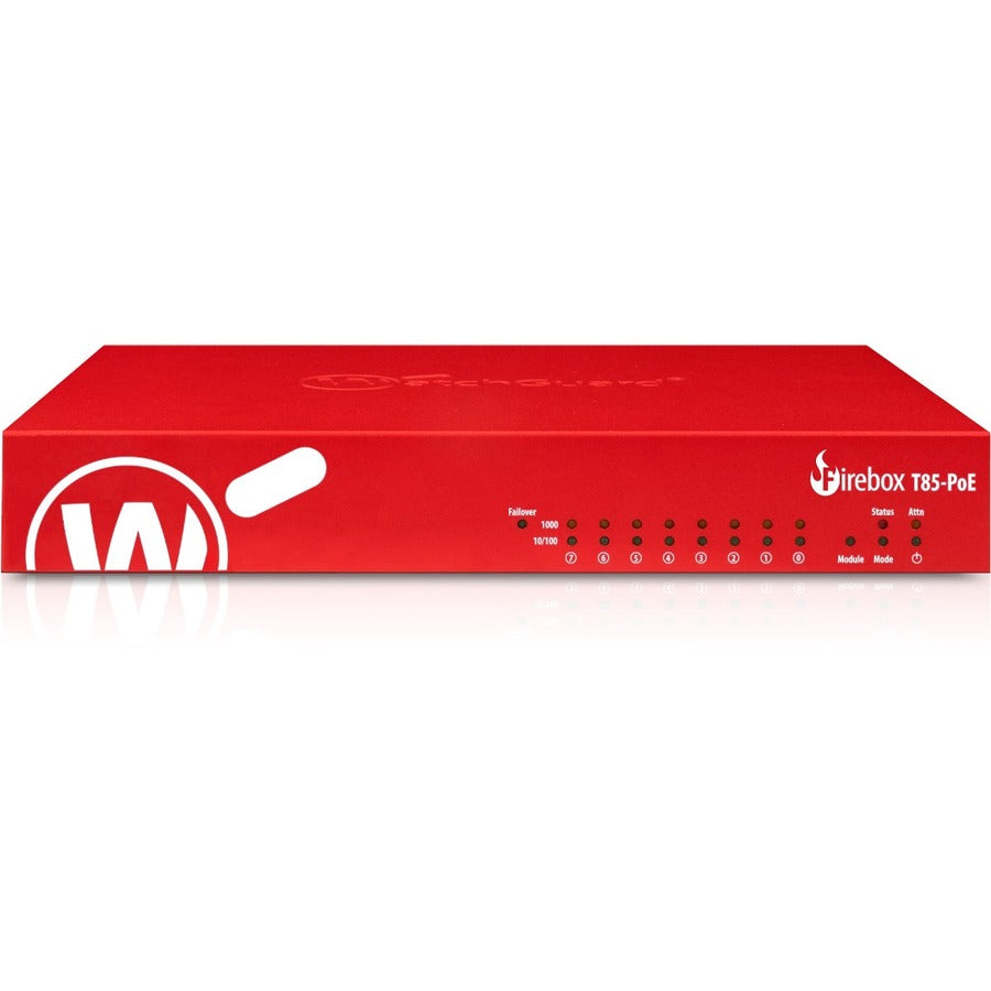 WatchGuard Firebox T85-PoE Network Security/Firewall Appliance WGT85001-US