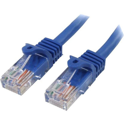 StarTech.com 5m Cat5e Patch Cable with Snagless RJ45 Connectors - Blue - 5 m Patch Cord 45PAT5MBL