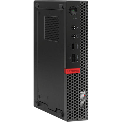 Lenovo ThinkCentre M920q 10RS000UUS Desktop Computer - Intel Core i7 8th Gen i7-8700T - 8 GB - 512 GB SSD - Tiny - Raven Black 10RS000UUS