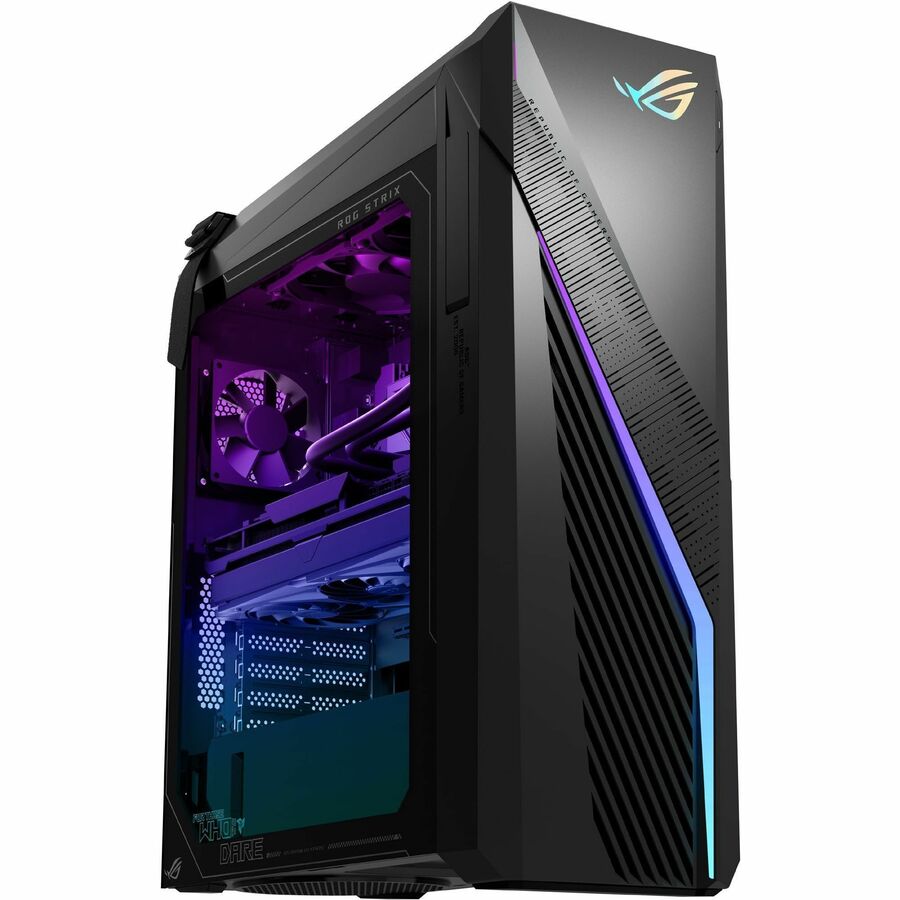 Ordinateur de bureau de jeu Asus ROG Strix G16CHR G16CHR-BSI74070S1T-CB - Intel Core i7 14e génération i7-14700F - 32 Go - SSD 1 To - Moyen-tour - Gris G16CHR-BSI74070S1T-CB