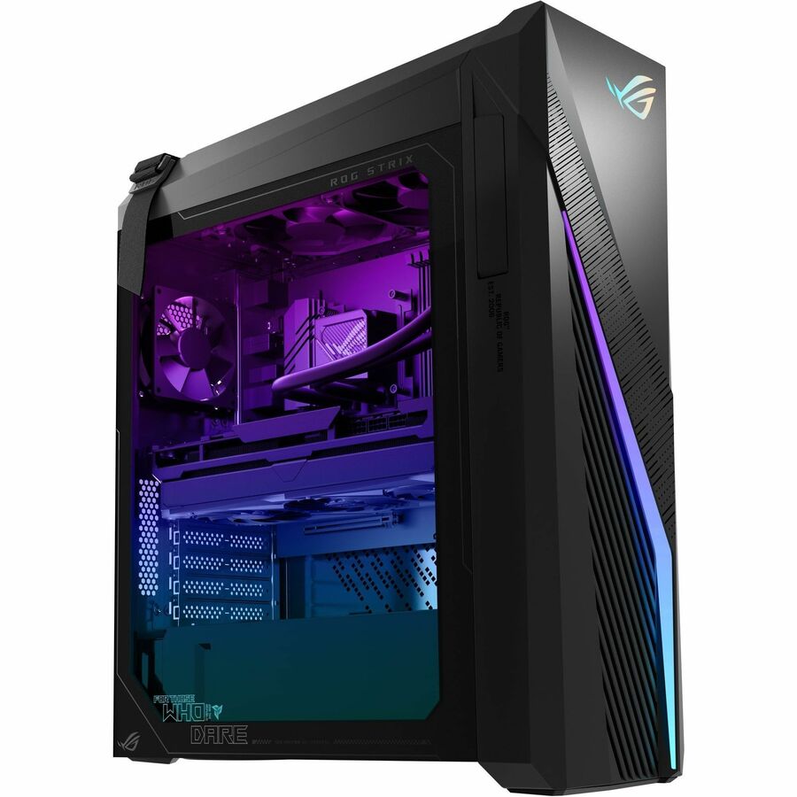 Ordinateur de bureau de jeu Asus ROG Strix G16CHR G16CHR-BSI74070S1T-CB - Intel Core i7 14e génération i7-14700F - 32 Go - SSD 1 To - Moyen-tour - Gris G16CHR-BSI74070S1T-CB