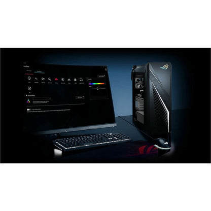 Ordinateur de bureau de jeu Asus ROG Strix G16CHR G16CHR-BSI74070S1T-CB - Intel Core i7 14e génération i7-14700F - 32 Go - SSD 1 To - Moyen-tour - Gris G16CHR-BSI74070S1T-CB