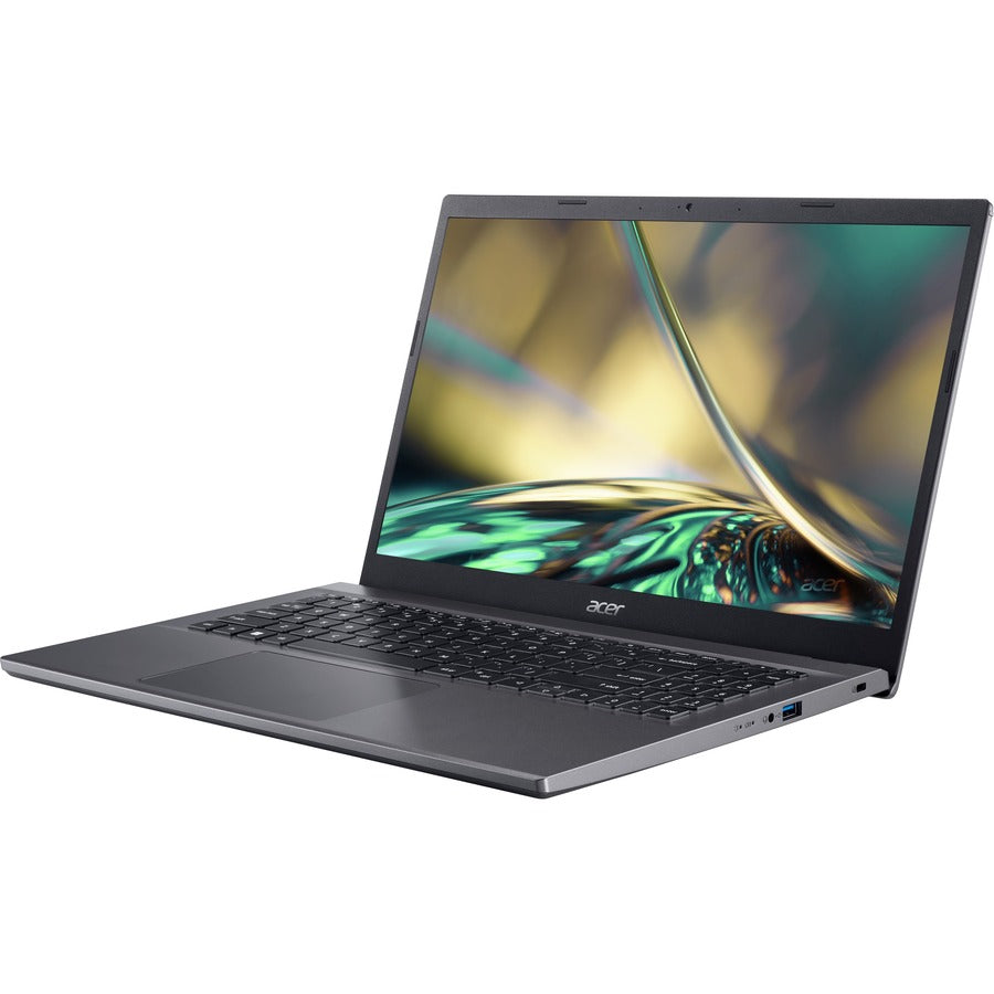 Acer Aspire 5 A515-47 A515-47-R95L 15.6" Notebook - Full HD - AMD Ryzen 5 5625U - 8 GB - 512 GB SSD - English (US), French Keyboard - Steel Gray NX.K86AA.001