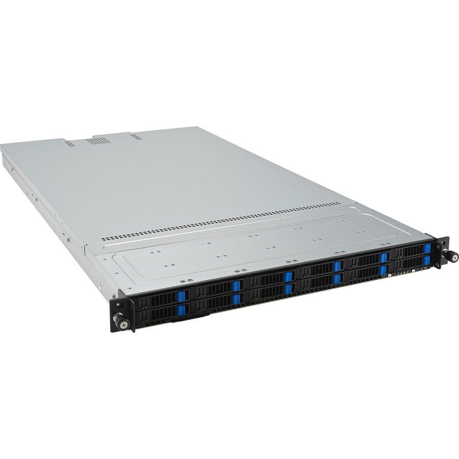 Asus RS500A-E12-RS12U-12W16B Barebone System - 1U Rack-mountable - Socket SP5 LGA-6096 - 1 x Processor Support - AMD RS500A-E12-RS12U-12W16B