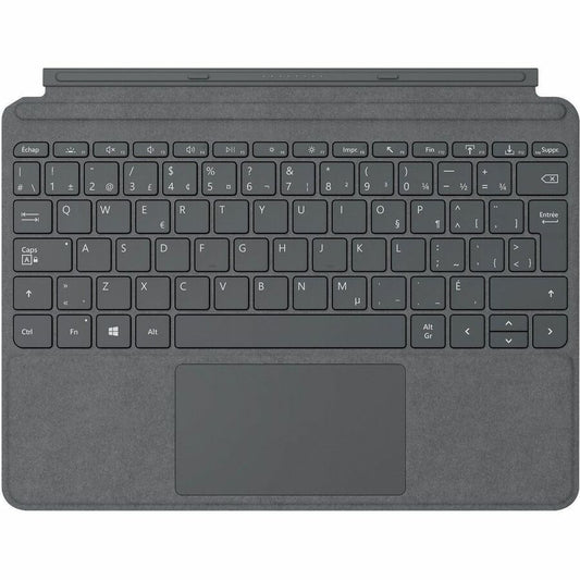 Microsoft Type Cover Keyboard/Cover Case Microsoft Surface Go, Surface Go 2, Surface Go 3 Tablet - Platinum KCS-00002