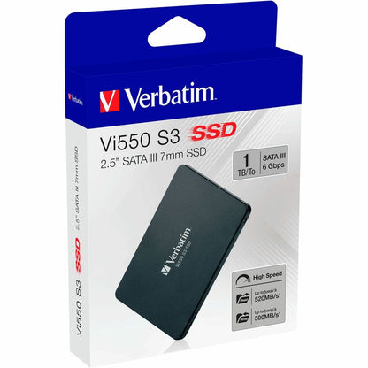 Verbatim Vi550 Vi550 S3 1 TB Solid State Drive - 2.5" Internal - SATA (SATA/600) 49353