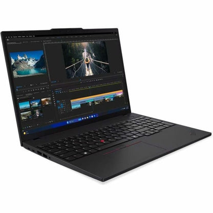 Lenovo ThinkPad T16 Gen 3 21MN005KUS 16" Notebook - WUXGA - Intel Core Ultra 5 135U - vPro Technology - 16 GB - 256 GB SSD - English Keyboard - Black 21MN005KUS