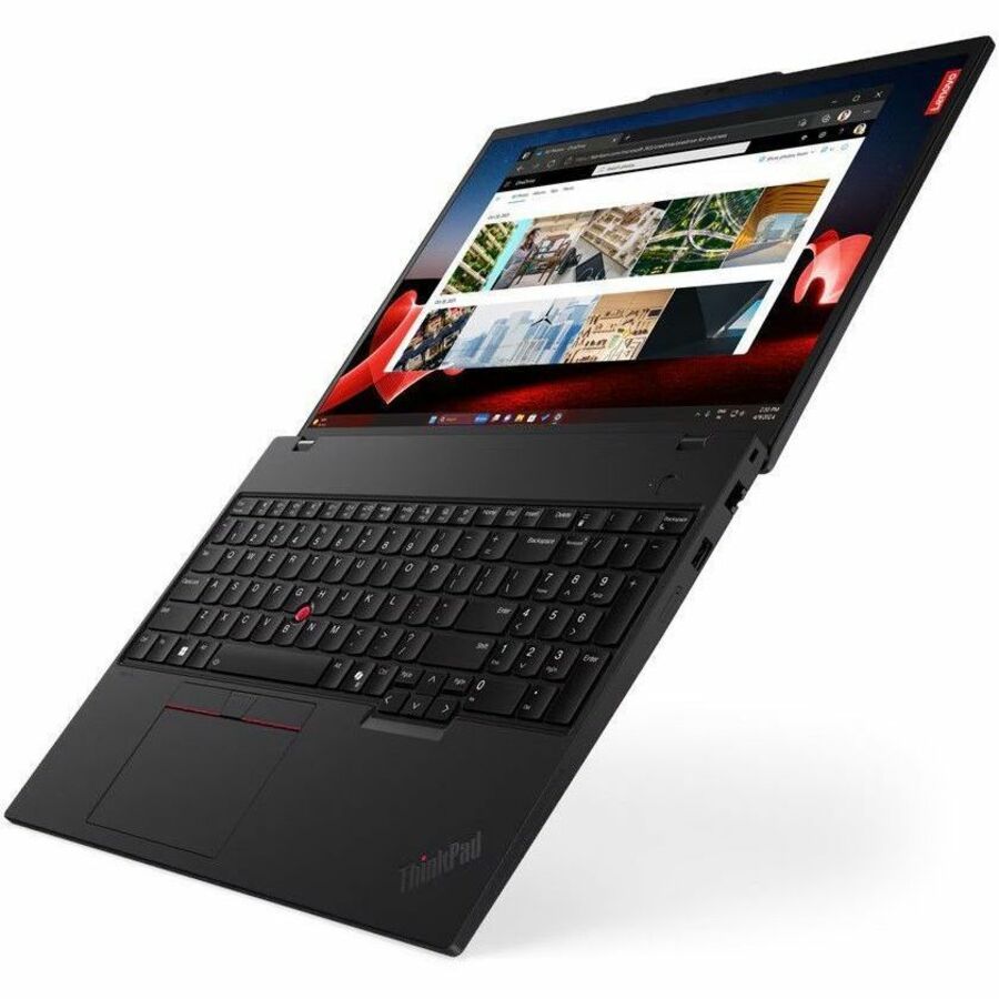 Lenovo ThinkPad T16 Gen 3 21MN005KUS 16" Notebook - WUXGA - Intel Core Ultra 5 135U - vPro Technology - 16 GB - 256 GB SSD - English Keyboard - Black 21MN005KUS