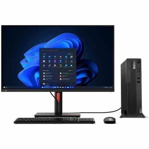 Lenovo ThinkCentre M70s Gen 5 12U3000RUS Desktop Computer - Intel Core i7 14th Gen i7-14700 - vPro Technology - 16 GB - 512 GB SSD - Small Form Factor - Black 12U3000RUS