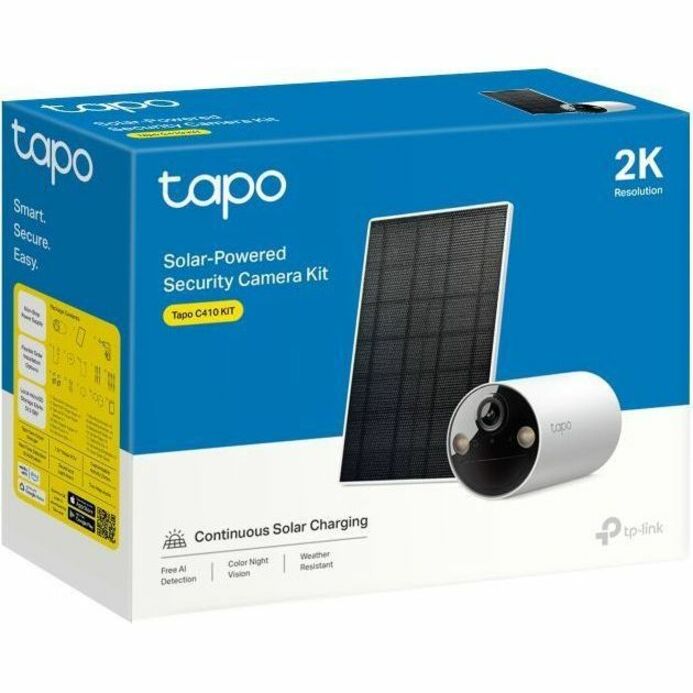 TP-Link C410 KIT 3 Megapixel Indoor/Outdoor Network Camera - Color TAPO C410 KIT