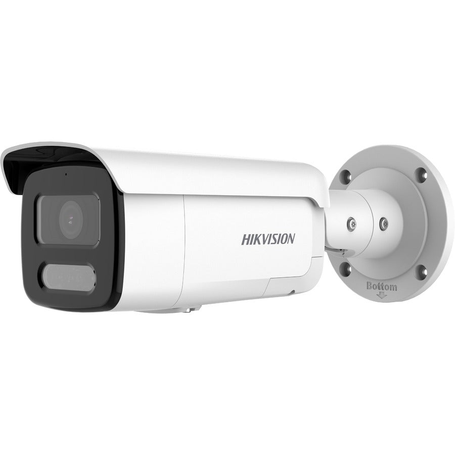 Hikvision ColorVu DS-2CD2T47G2-LSU/SL 4 Megapixel Outdoor Network Camera - Color - Bullet - White DS-2CD2T47G2-LSU/SL 2.8MM