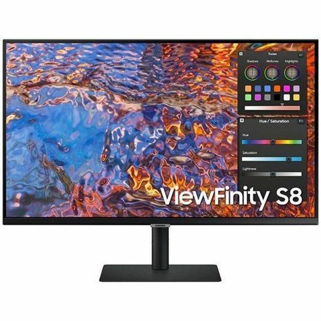 Samsung ViewFinity S8 S27B804PXN 27" Class 4K UHD LCD Monitor - 16:9 - Matte Black LS27B804PXNXGO