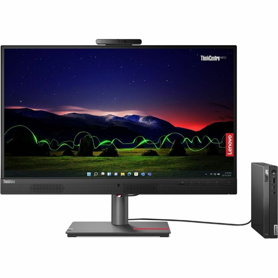 Lenovo ThinkCentre neo 50q Gen 4 12M2000XUS Tiny Thin Client - Intel Core i3 (12th Gen) i3-1215U Hexa-core (6 Core) 1.20 GHz - Black 12M2000XUS