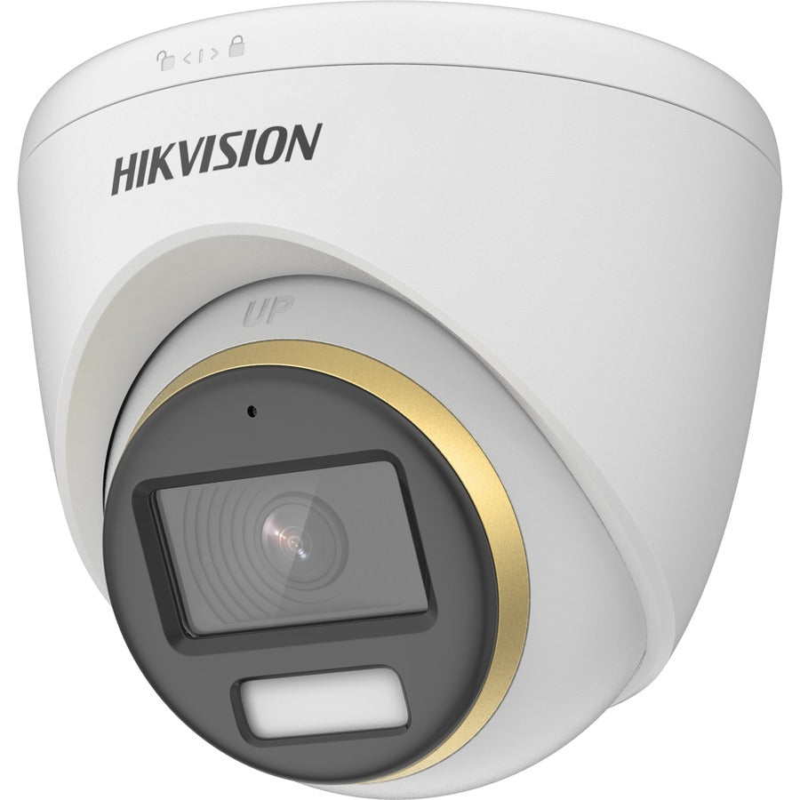 Hikvision Turbo HD DS-2CE72DF3T-FS 2 Megapixel Full HD Surveillance Camera - Color - Turret - White DS-2CE72DF3T-FS 2.8MM