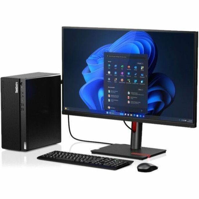 Lenovo ThinkCentre M70t Gen 5 12U0000NUS Desktop Computer - Intel Core i7 14th Gen i7-14700 - vPro Technology - 16 GB - 512 GB SSD - Tower - Black 12U0000NUS