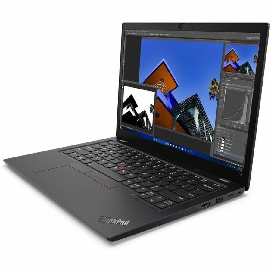 Lenovo ThinkPad L13 Gen 5 21LB000KUS 13.3" Notebook - WUXGA - Intel Core Ultra 5 125U - 16 GB - 256 GB SSD - English Keyboard - Black 21LB000KUS