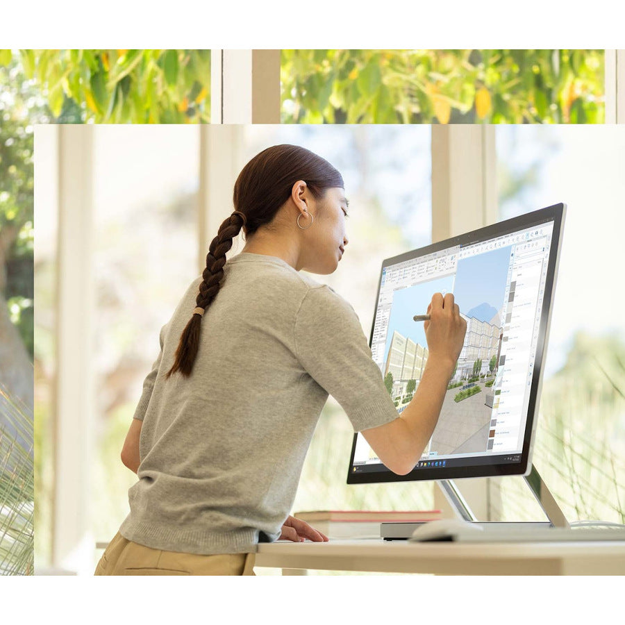 Microsoft Surface Studio 2+ All-in-One Computer - Intel Core i7 11th Gen i7-11370H - 32 GB - 1 TB SSD - 28" Touchscreen - Desktop SBG-00010