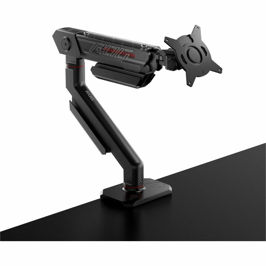 Asus ROG Mounting Arm for Monitor, Flat Panel Display, Curved Screen Display - Black AAS01